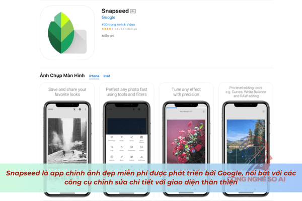 app chỉnh ảnh đẹp nhất hiện nay