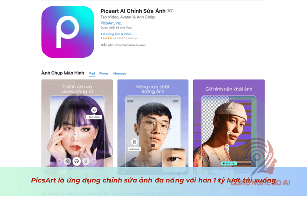 app chỉnh ảnh đẹp