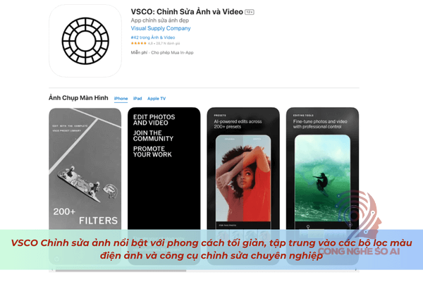 app chỉnh sửa ảnh