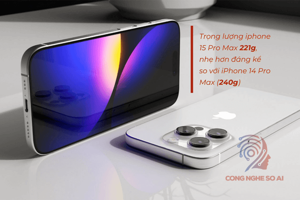 kích thước iphone 15 pro max