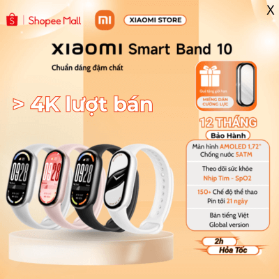 Săn smartwatch xiaomi band 10