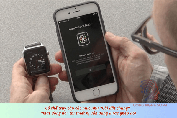Cách đặt lại Apple Watch và ghép đôi lại