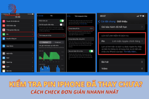 4 Cách kiểm tra PIN iphone đã thay chưa hiệu quả dễ áp dụng nhất