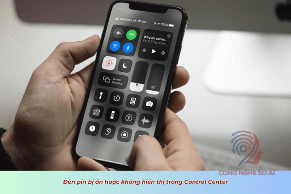 Tại sao không bật được đèn pin trên iPhone