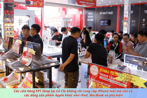 cửa hàng iPhone Củ Chi