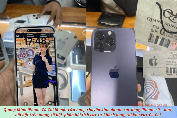cửa hàng iPhone Củ Chi