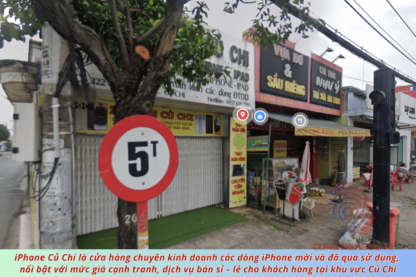 cửa hàng iPhone Củ Chi