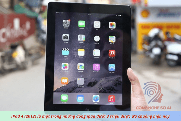 iPad giá rẻ dưới 3 triệu cho học sinh