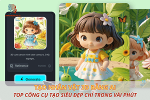 11+ Công cụ tạo nhân vật 3D bằng AI siêu đẹp chỉ trong vài phút!