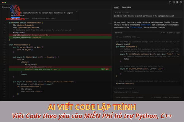 15 Chatbot AI Viết Code theo yêu cầu MIỄN PHÍ hỗ trợ Python, C++