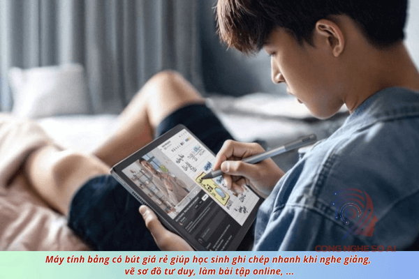 Máy tính bảng có bút cảm ứng giá rẻ