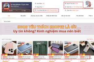 Shop yêu thích Shopee là gì? Uy tín không? Kinh nghiệm mua nên biết