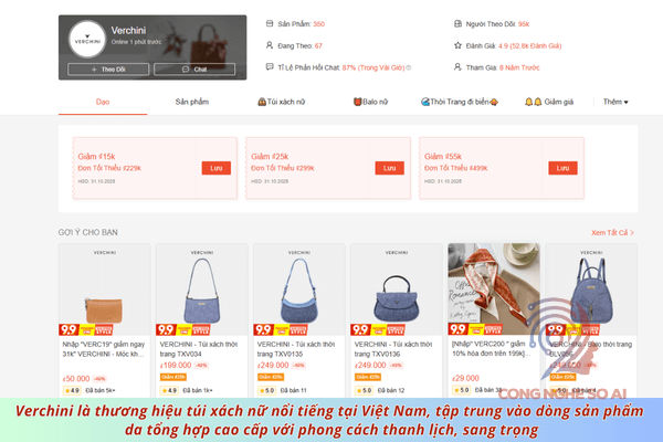 Shop bán túi xách nữ shopee