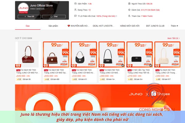 Shop bán túi xách nữ shopee
